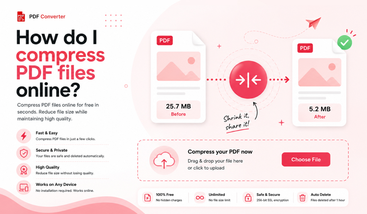 How Do I Compress PDF Files Online (Fast, Free and Without Losing Quality)