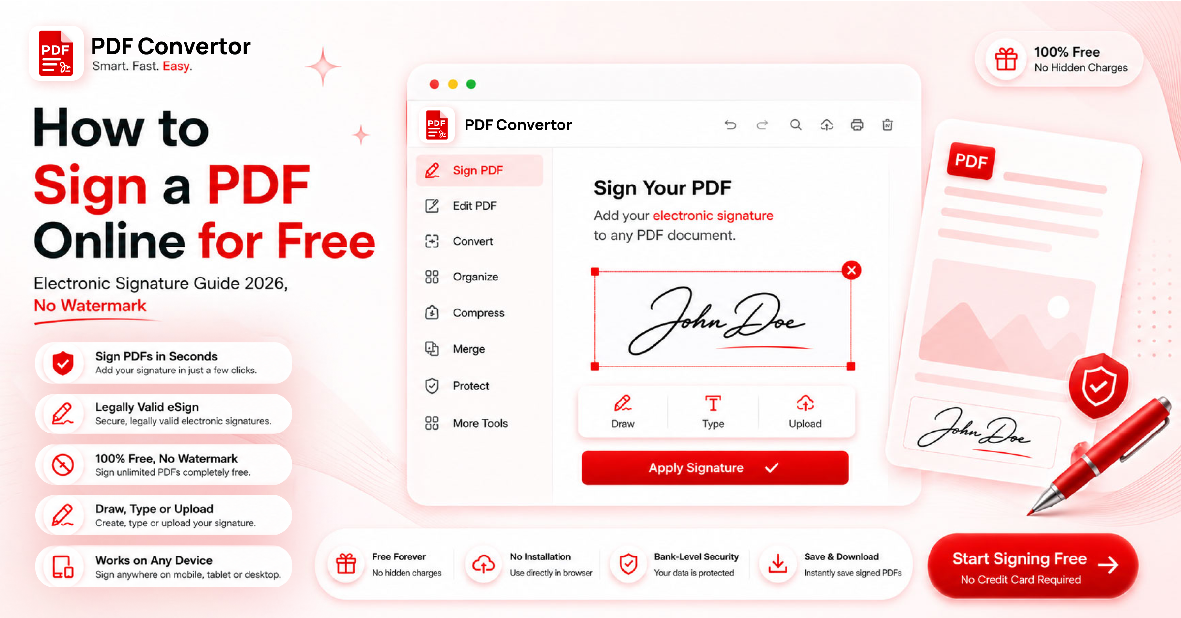 Best Free Online PDF Editor Tool Without Watermark in 2026